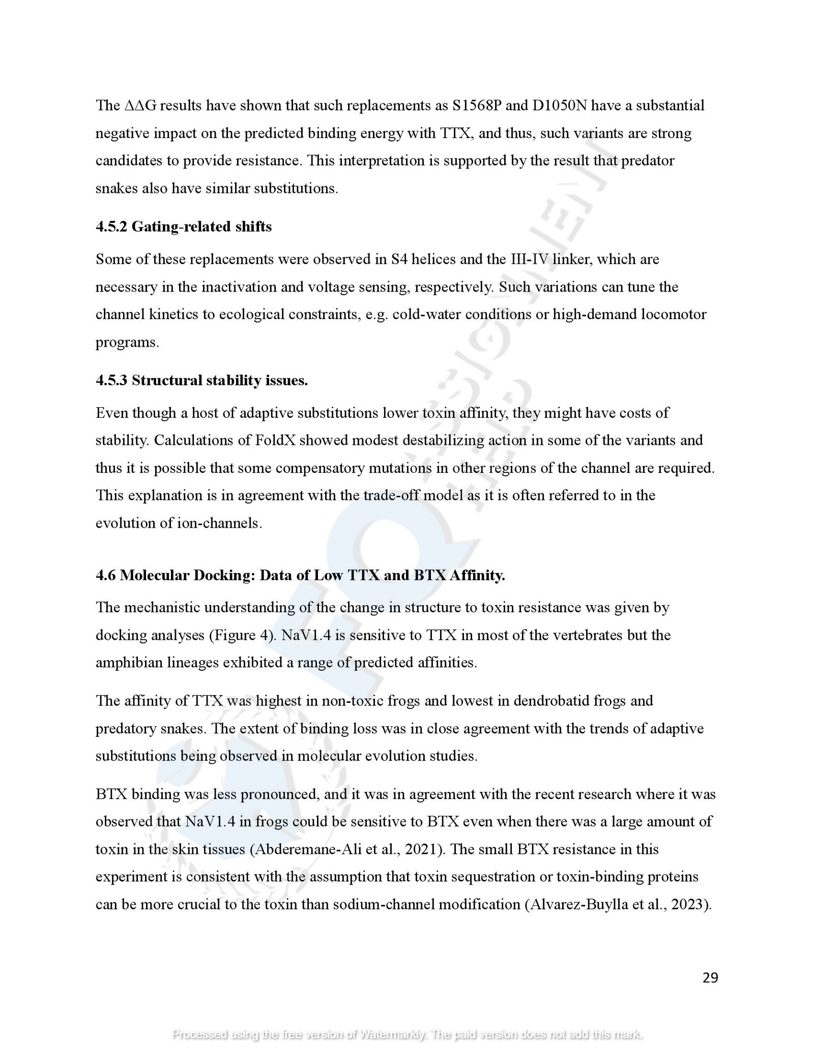 SCN4A Protein Evolution of amphibians species_00032