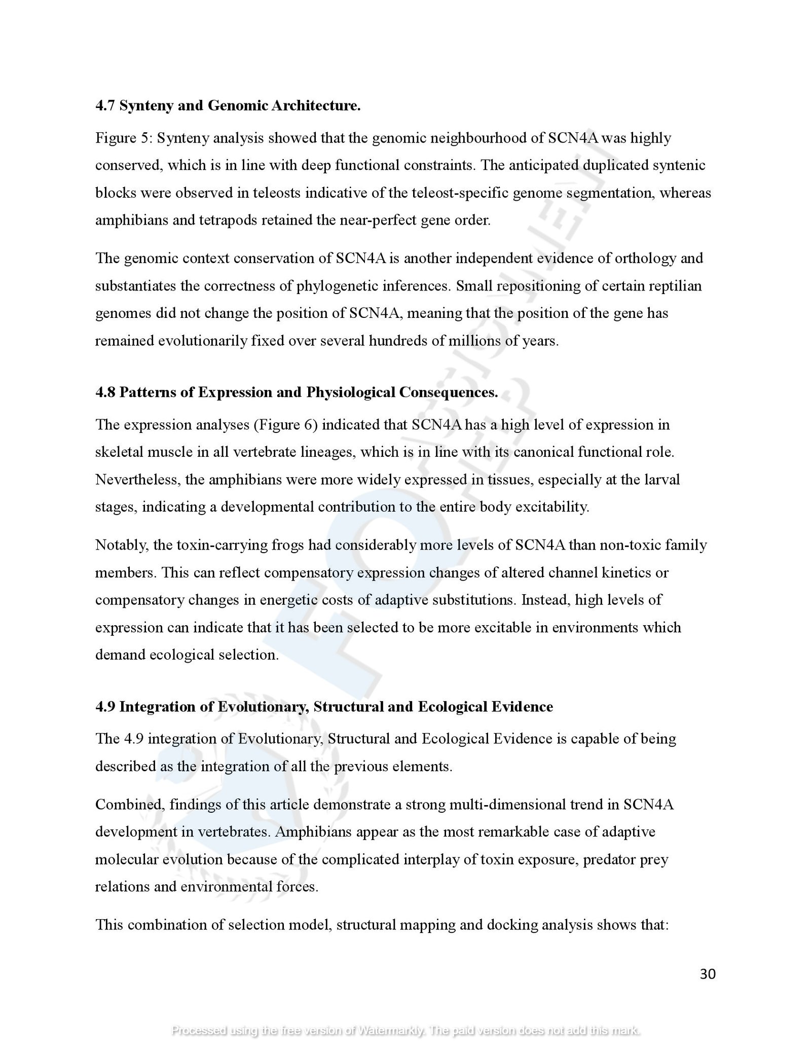 SCN4A Protein Evolution of amphibians species_00033